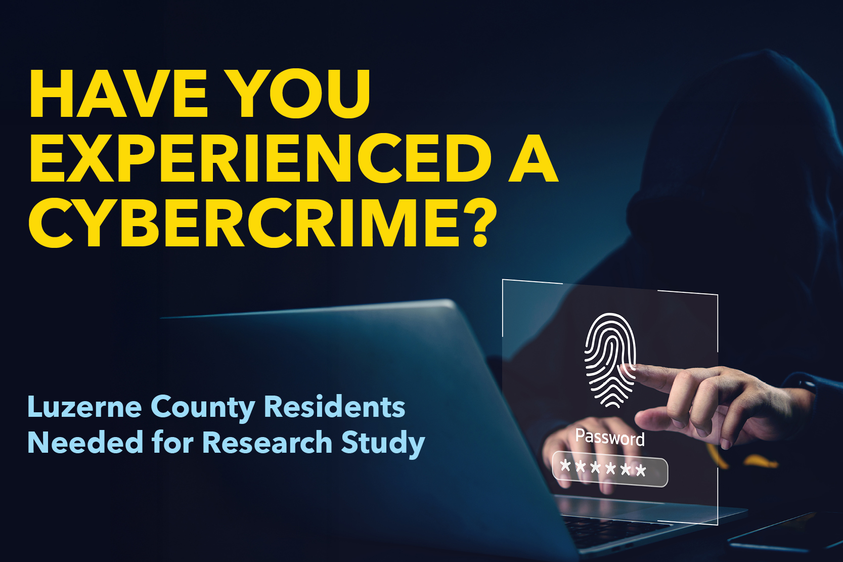 Cybercrime research poster