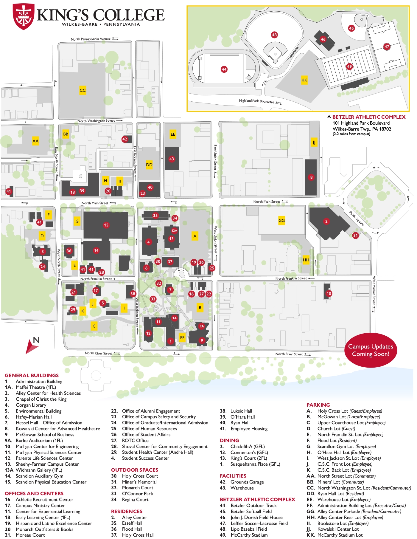 campus map