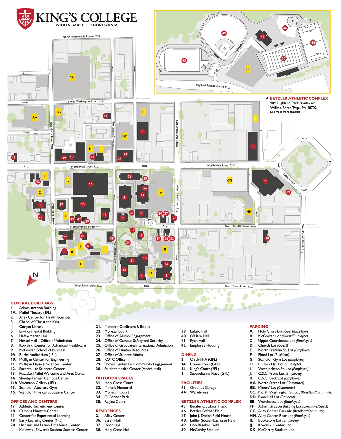 campus map