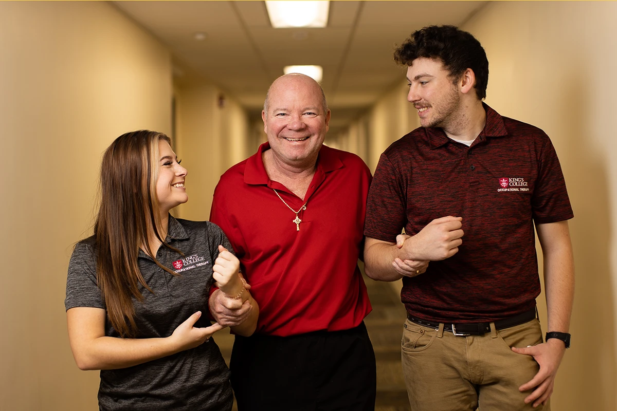 students with OT client