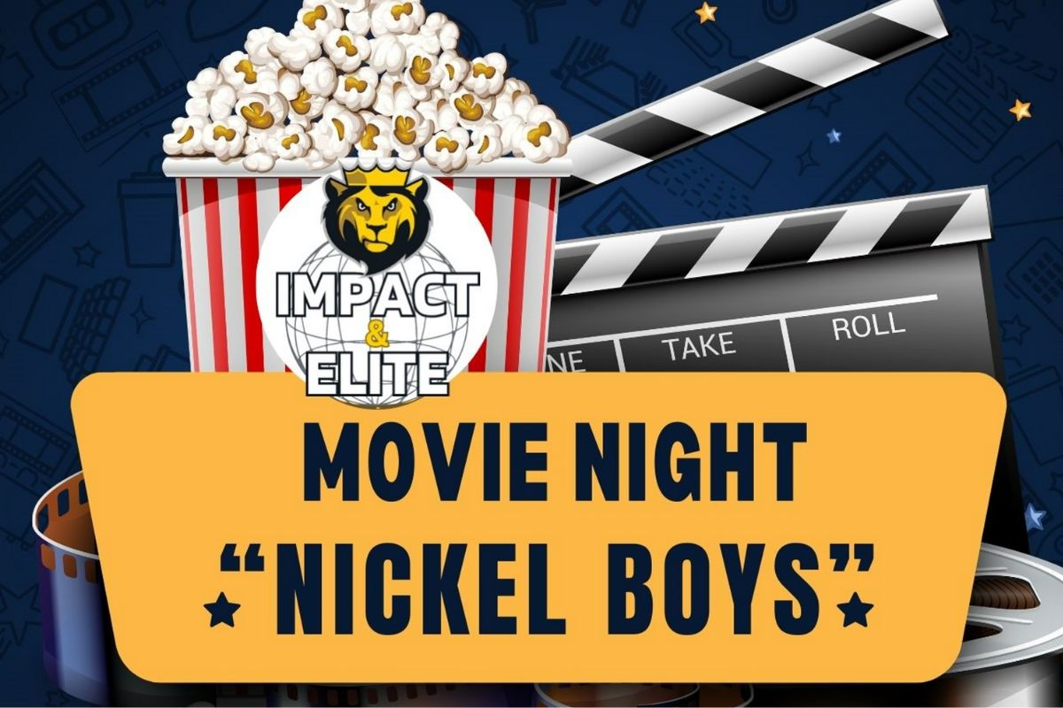 Nickle Boys event poster.