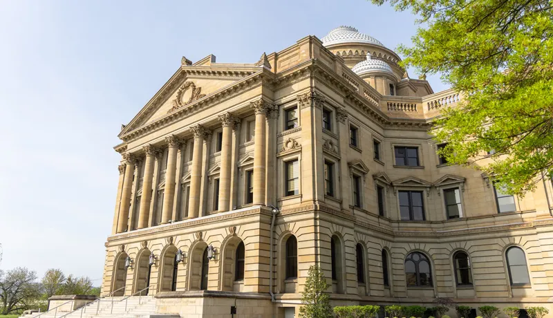the luzerne county courthouse, a place where jd law degree graduates conduct business