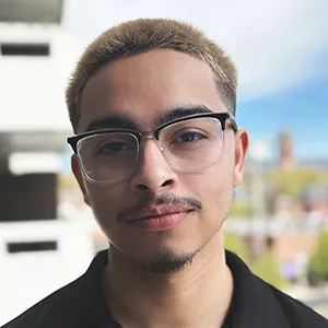 portrait of Caleb outdoors