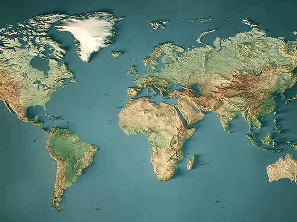 a world map