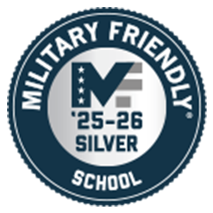 Emblem showing King's College is a Military Friendly school