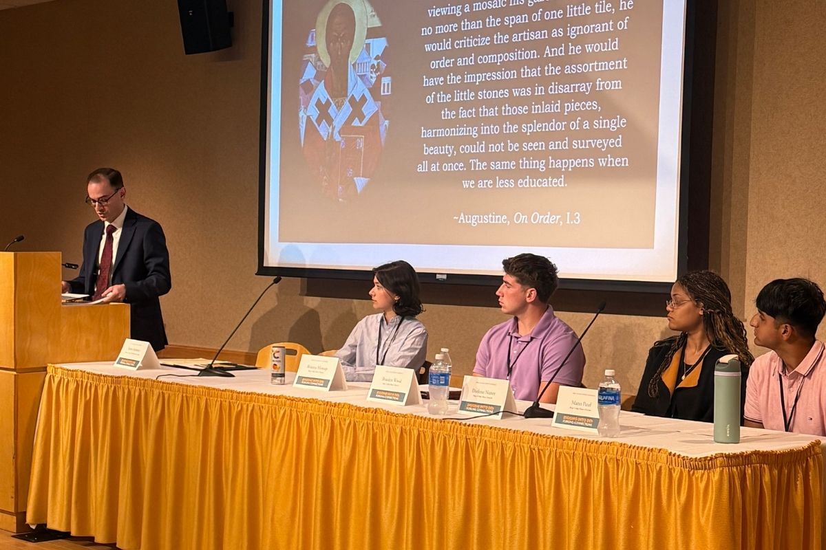 King's student's on panel