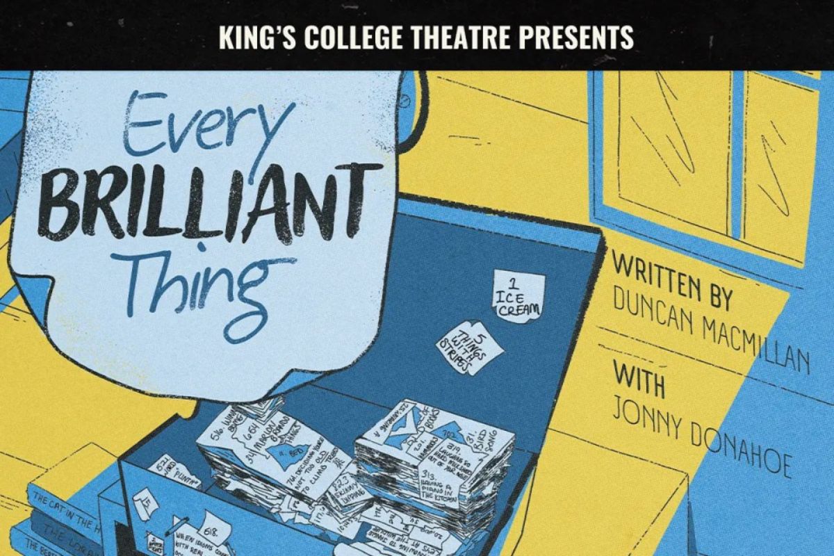 Every Brilliant Thing Poster