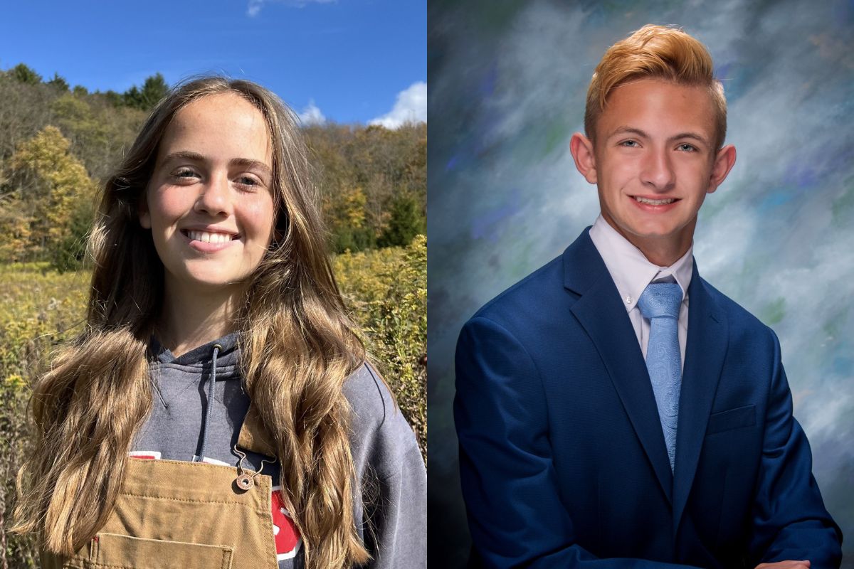 (Left) Monica Stratton of Reading, Pa. (Right) Zadzura of Hanover Twp., Pa.