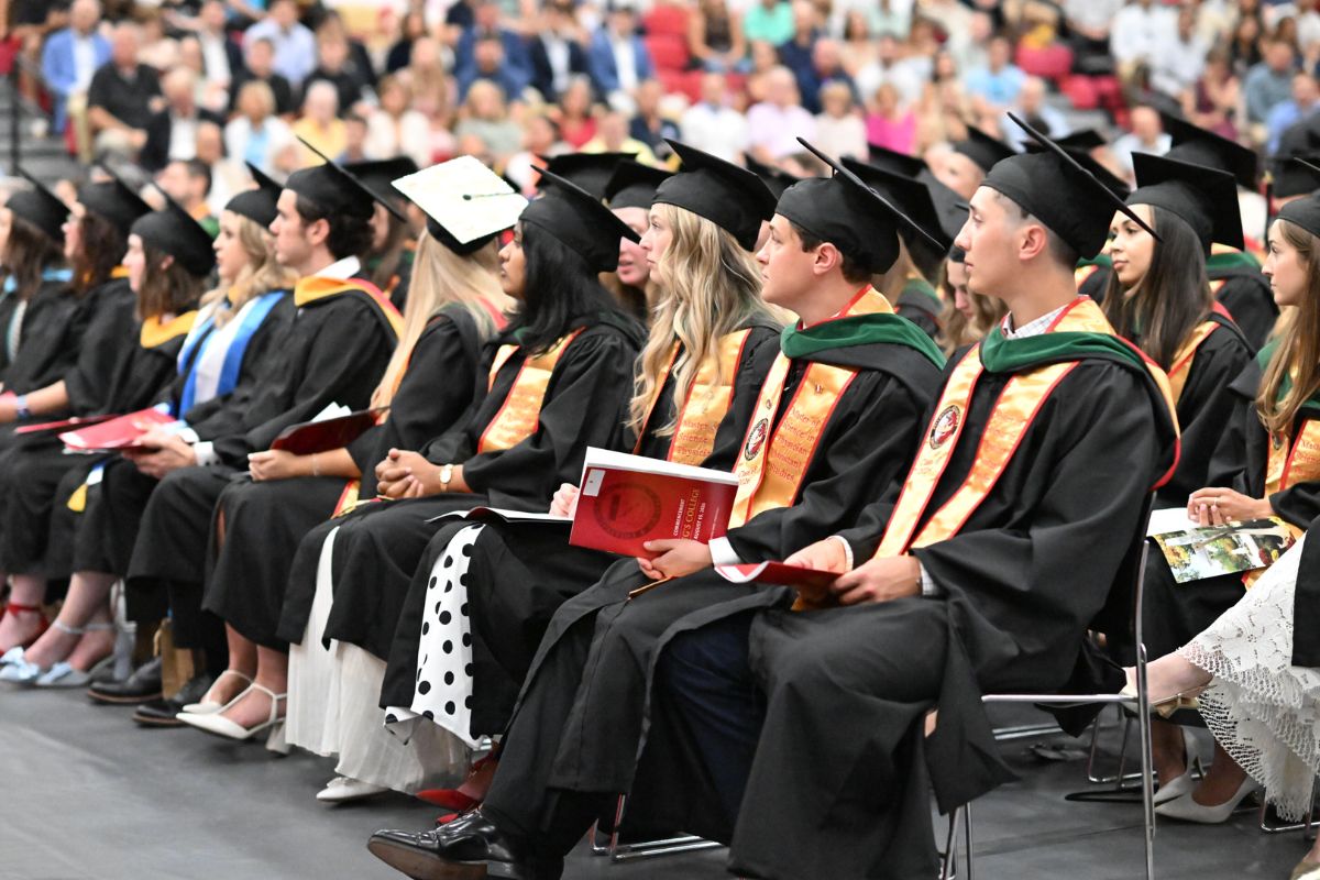 Students Listening To Keynote Speaker