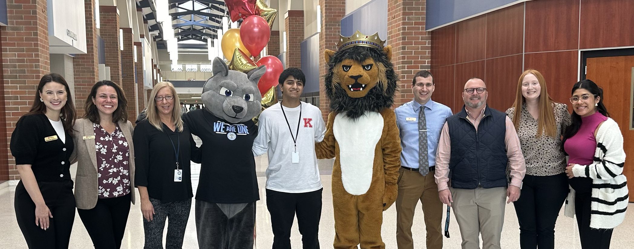 King's Admission Staff with Mann