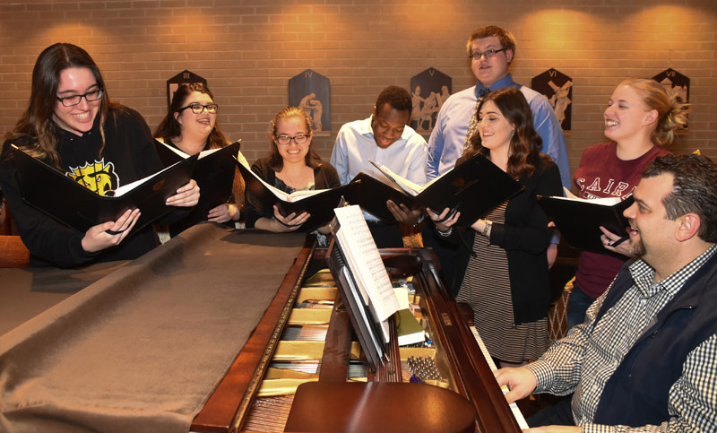 King’s College choir Cantores Christi Regis will perform a free Spring Concert on April 28 and April 29 in the J. Carroll McCormick Campus Ministry Center