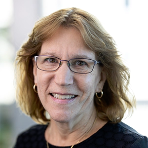 Portrait photo of Mary Lou Gruver in professional attire.