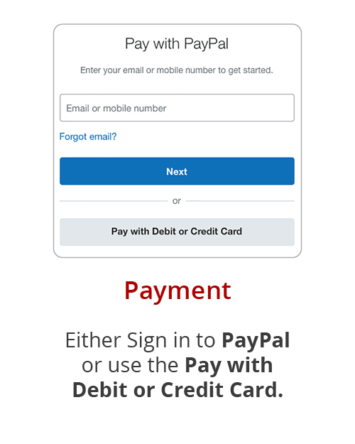 sign in with paypal
