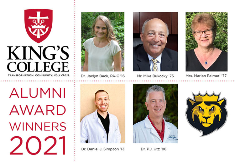 2021 King’s College Alumni Award Winners Celebrated in Virtual Ceremony