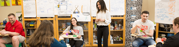 Earn your Masters degree in Education.