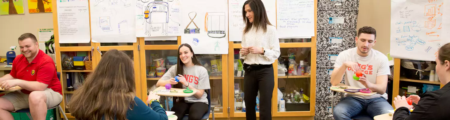 Earn your Masters degree in Education.