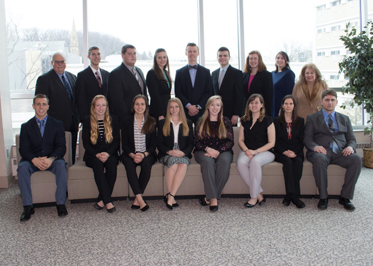 18 students inducted into Beta Gamma Sigma,  AACSB International business honor society