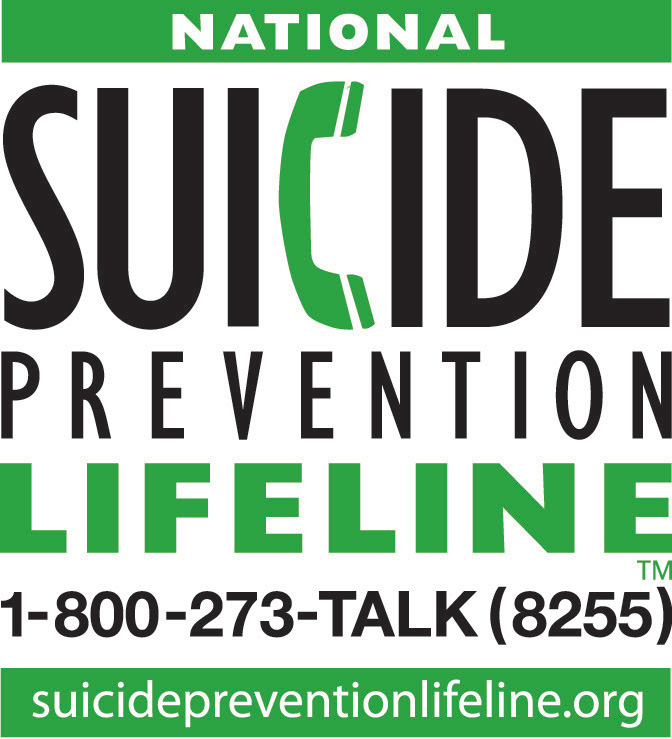 National suicide prevention hotline logo
