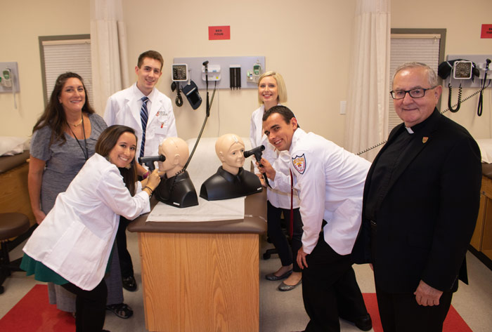 Luzerne Foundation Grant Enables King’s College to Purchase Ocular Trainers for Physician Assistant Studies Program