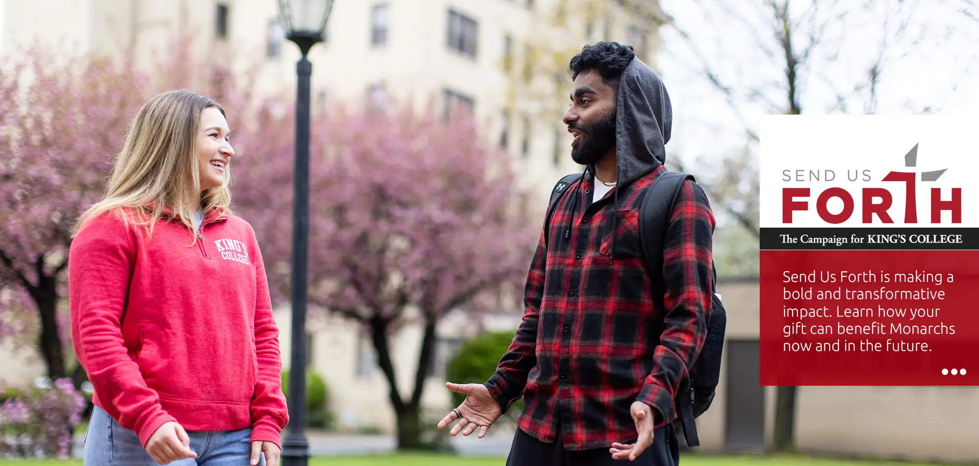 The Send us Forth campaign is already making an impact. Learn more here.
